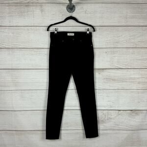 Madewell Women's Black 9 Inch High Rise Skinny Jeans Size 27